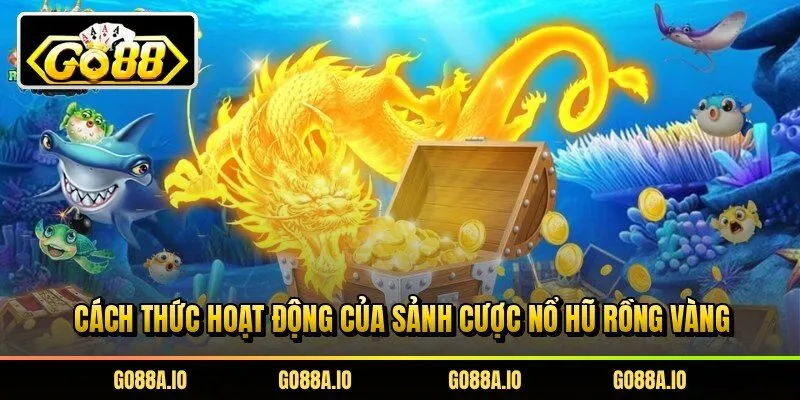Cách thức hoạt động của sảnh cược nổ hũ rồng vàng