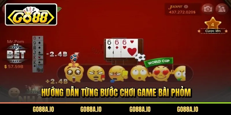 Hướng dẫn từng bước chơi game bài phỏm