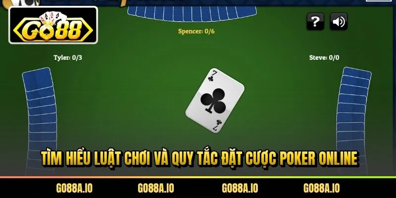 Tìm hiểu luật chơi và quy tắc đặt cược poker online
